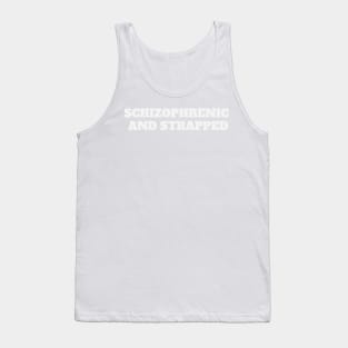 design a-name-Schizophrenic-And-Strapped Tank Top